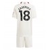Billige Manchester United Casemiro #18 Børnetøj Tredjetrøje til baby 2023-24 Kortærmet (+ korte bukser)